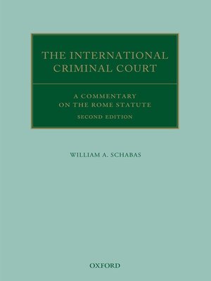 cover image of The International Criminal Court